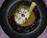 A picture of step 2 of Puran-Icecream in chocolate sauce.