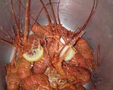 Foto langkah ke 1 dari resep Lobster Saus Tiram.