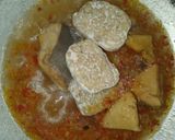Foto langkah ke 2 dari resep Ikan Pari Asap sayur Santan.