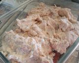 A picture of step 1 of Tangy Smoked Salmon mousse for party starters.