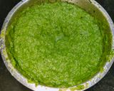 A picture of step 3 of Spicy Green chutney.