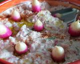 Une image de l'étape 4 de Tzatziki de radis roses.
