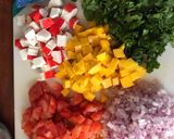 Foto del paso 3 de la receta: Ceviche de pescado y surimi