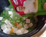 Foto langkah ke 4 dari resep Sup buncis tahu.