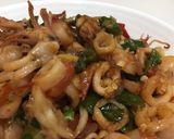 Foto langkah ke 8 dari resep Cumi Asin Pedas ala Emak Dewi.