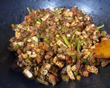 A picture of step 4 of Vegetable pulao.