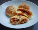 Une image de l'étape 8 de Pains farcis poulet poivrons.