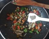 A picture of step 10 of Schezwan Fried Rice.