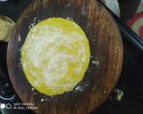A picture of step 3 of Colourful Sweet Thandai Mathri.