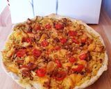 Une image de l'étape 6 de Pizza 🍕 poulet curry 😋 # juillet.