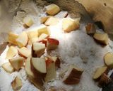 Foto del paso 2 de la receta: Torta de manzana con chispitas de chocolate 🍎🍫🍎