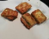 Foto del paso 12 de la receta: Bocaditos empanados de calabacín, jamón y queso