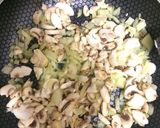 Foto del paso 4 de la receta Lasaña vegetal con pollo y crema de champiñones #por una diabetes con sabor *sin harinas