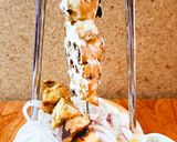 A picture of step 5 of Malai Boti.