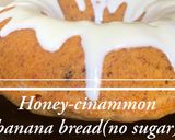 A picture of step 5 of Honey-cinnamon banana bread(no sugar).
