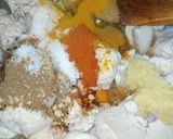 A picture of step 5 of Haleem Choley Chawal.
