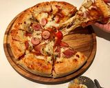 Foto langkah ke 11 dari resep Pizza rumahan ala Pizza Hut.