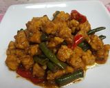 Foto langkah ke 6 dari resep 1.Tumis Tempe Kacang Panjang.