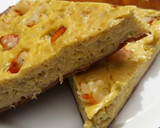 Foto del paso 13 de la receta: Tarta de puerros con langostinos