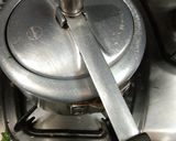 A picture of step 5 of Green peas pulao in pressure cooker.