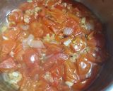 A picture of step 2 of Tomato lentil soup.