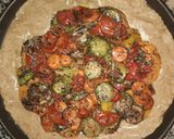 Foto del paso 5 de la receta: Galette de Verduras Asadas en Masa de Harina Integral