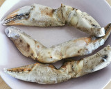 Foto del paso 1 de la receta: Espaguetis a la Marinera con carne de bocas de Cangrejo