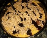 A picture of step 5 of Chocolate dalgona coffee.