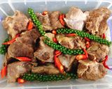 Hình bước làm 6 của món Bò ngâm dấm