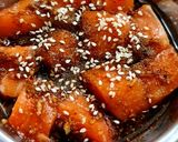 Foto langkah ke 1 dari resep Honey Spicy Salmon.