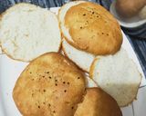 A picture of step 5 of Paneer burger.