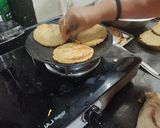 A picture of step 3 of Sindhi Koki.