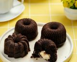 Foto langkah ke 8 dari resep Cake Ketan Hitam Lumer.