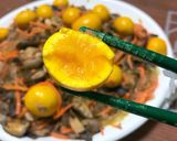 Hình bước làm 5 của món Lòng gà - trứng non xào miến 😋😋 Đảm bảo ăn là ghiền