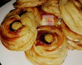 A picture of step 8 of Coconut cremè puff.