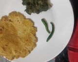 मक्के की रोटी सरसो की साग (makke ki roti sarson ka saag recipe in Hindi) रेसिपी चरण 3 फोटो