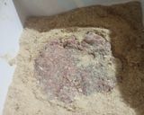 Foto del paso 2 de la receta: Milanesas de carne picada al horno con puré de papas
