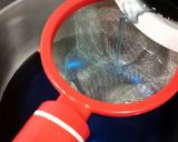 A picture of step 1 of Butterfly Pea Flower Healthy Lemon Rice.