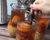 Foto del paso 4 de la receta: Mote con huesillos con chancaca y caramelo