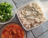 Foto langkah ke 3 dari resep Pepes tahu pedas.