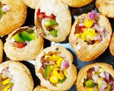 પાણીપૂરી પિઝ્ઝા ::: રેસીપી સ્ટેપ2ફોટો