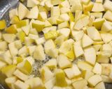 Almás, mandulás leveles tortácska (vegán) recept fázis 1 fotója