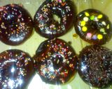 Foto langkah ke 9 dari resep Donat cantik ala kadarnya (eggless).