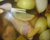 Hình bước làm 1 của món Cơm gà hải nam