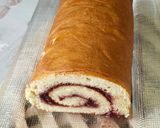 Une image de l'étape 13 de Biscuit roulé swiss roll a la confiture de framboise.