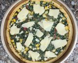 Foto del paso 10 de la receta: 🥧🌽🌿Tarta de choclo, acelga y queso, con masa de papa 🌿🌽🥧 #sintacc #veggie