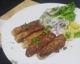 A picture of step 9 of BOHRI KABEB(TAWA SPECIAL).