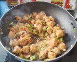 A picture of step 4 of Healthy Fried soya rice(using leftover rice).