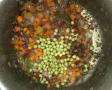 A picture of step 5 of Masala rice.