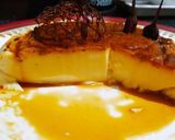 A picture of step 4 of Caramel mango pudding.